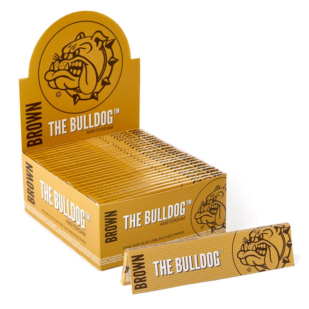The Bulldog Amsterdam Small Rolling Tray Gift Set - Papers, Tips