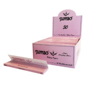 Jumbo Pink King Size Rolling Papers (50pcs/display)