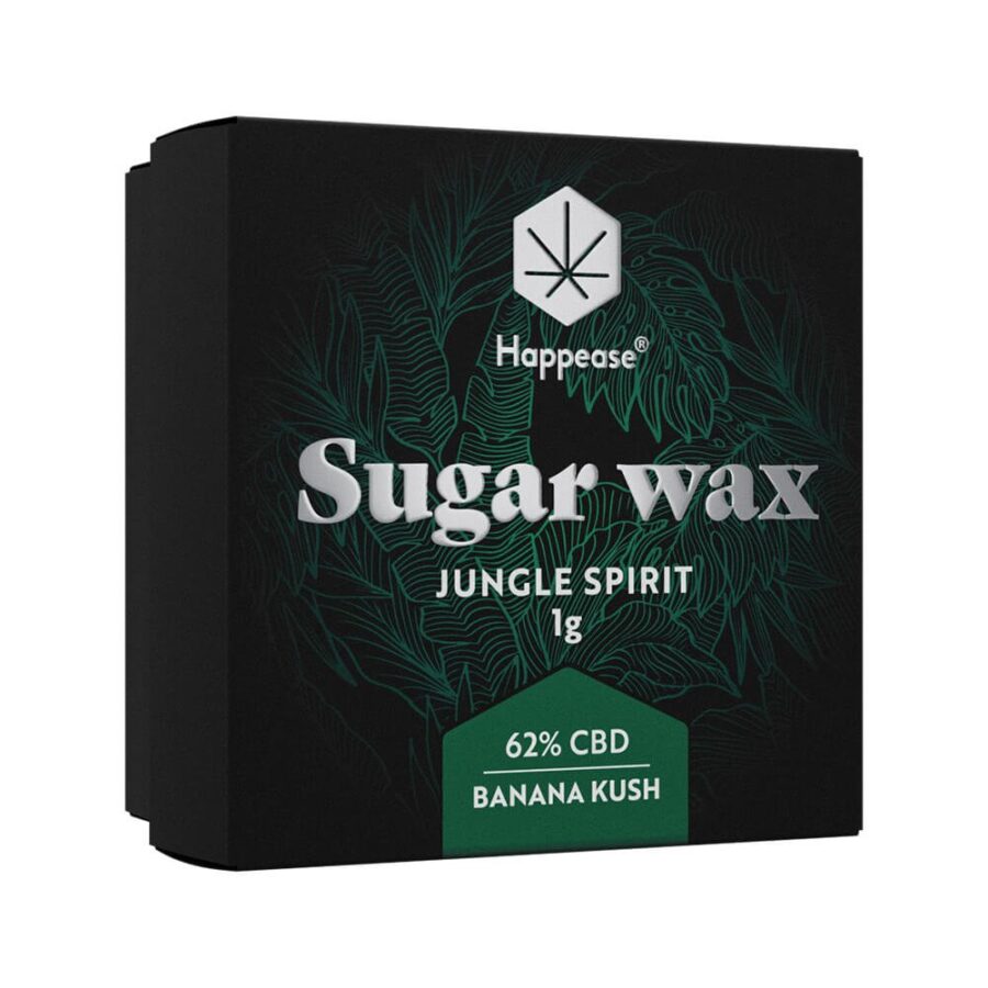 Happease Extracts Jungle Spirit Sugar Wax 62% CBD (1g)