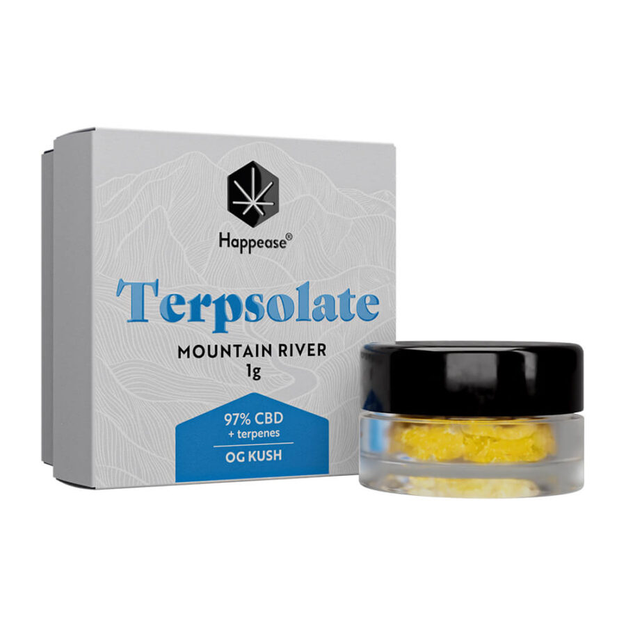 Happease Extracts Mountain River Terpsolate 97% CBD + Terpenes (1g)