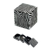 Champ High Zebra Square Metal Grinder 50mm - 4 Parts