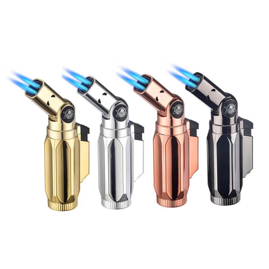 Champ High Master Pro 4x Flames Windproof Lighters (9pcs/display)