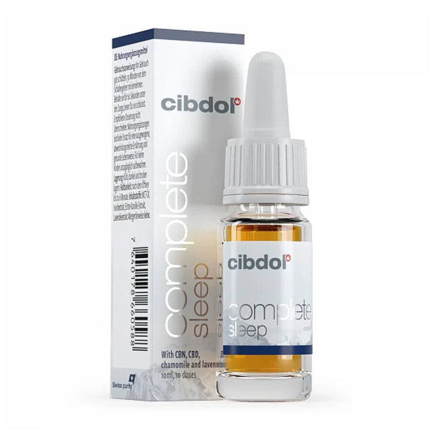 Cibdol Complete Sleep Oil 5% CBN + 2.5% CBD (10ml)