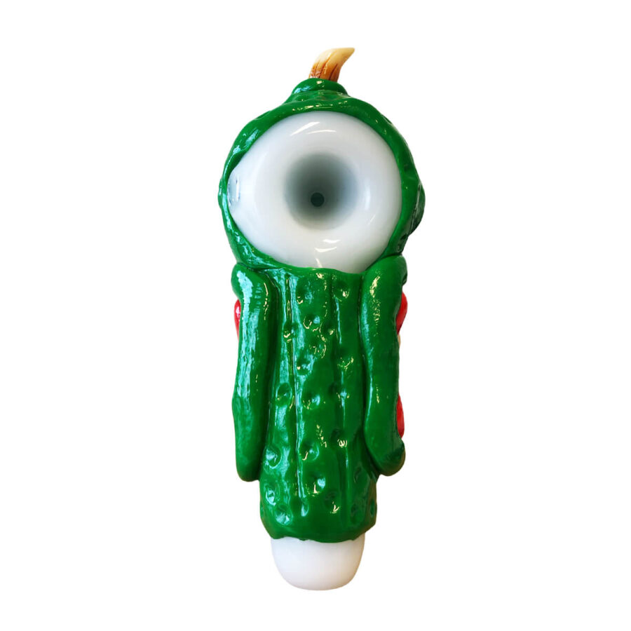 Exhausted Pickle Glass Pipe Monster Edition 15cm