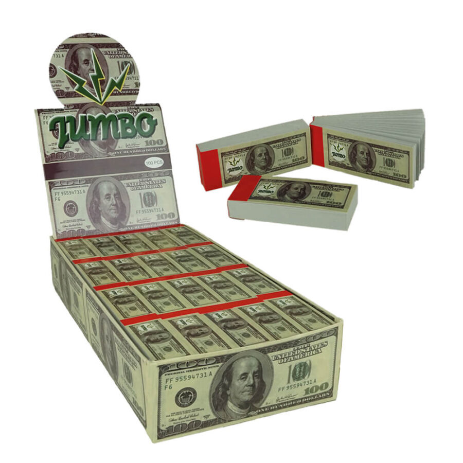 Jumbo Dollar Bill Tips (100pcs/display)