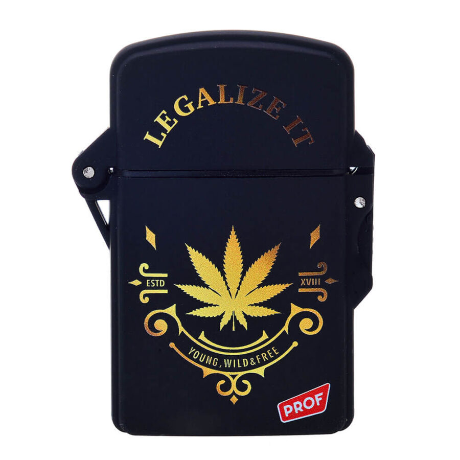 Prof Legalize Wild & Free Windproof Lighters (20pcs/display)