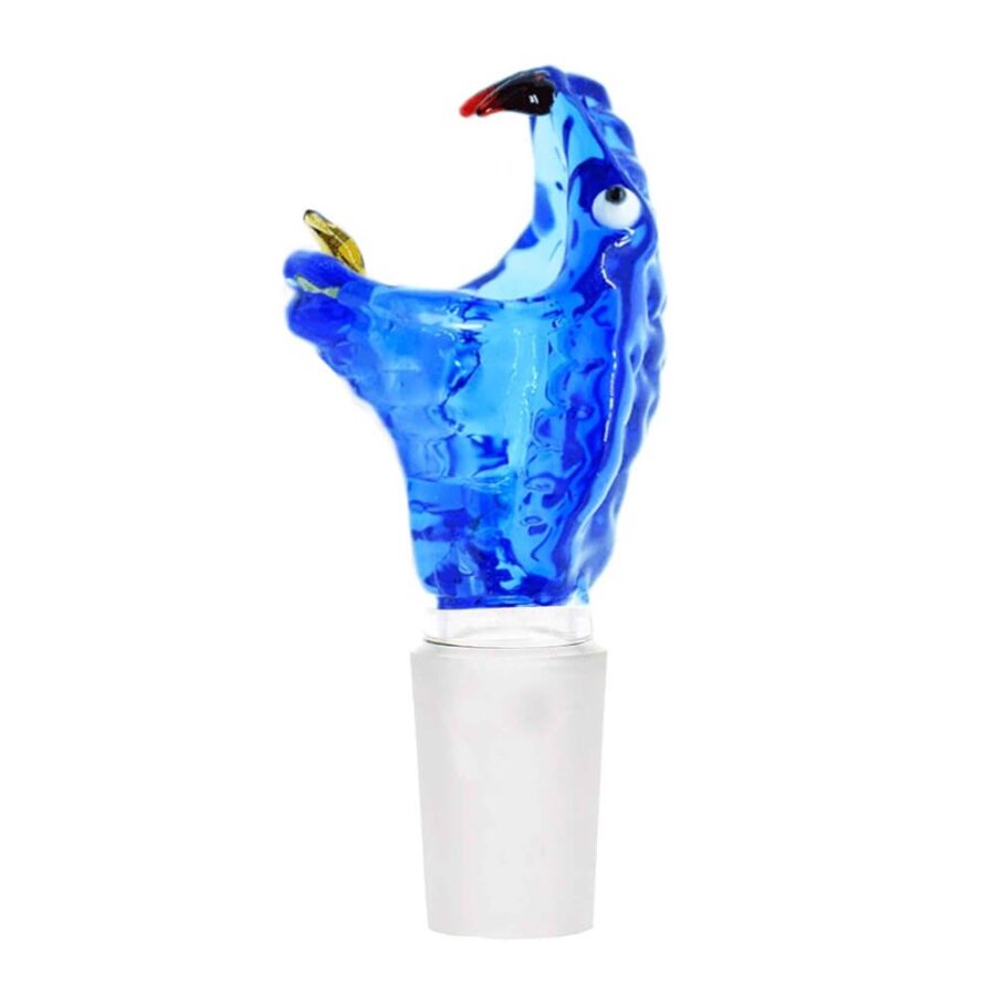 Blue Snake Bong Glass Bowl 18mm