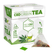 MediCBD Green Tea 7.5mg CBD (10packs/display)
