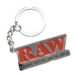 RAW Metal Keyring Keychain Silver (10pcs/pack)