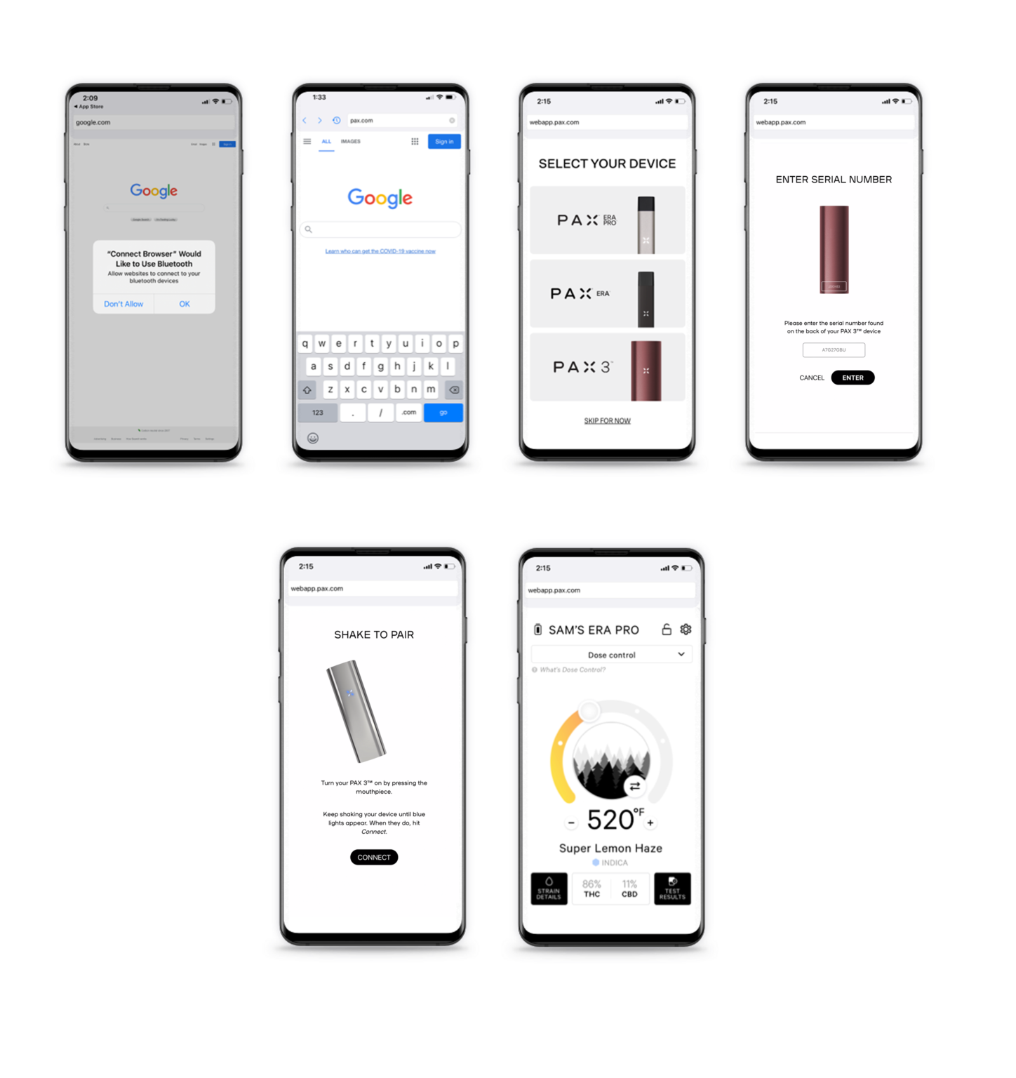 How to use PAX App on iPhone, Android and Chrome Browser