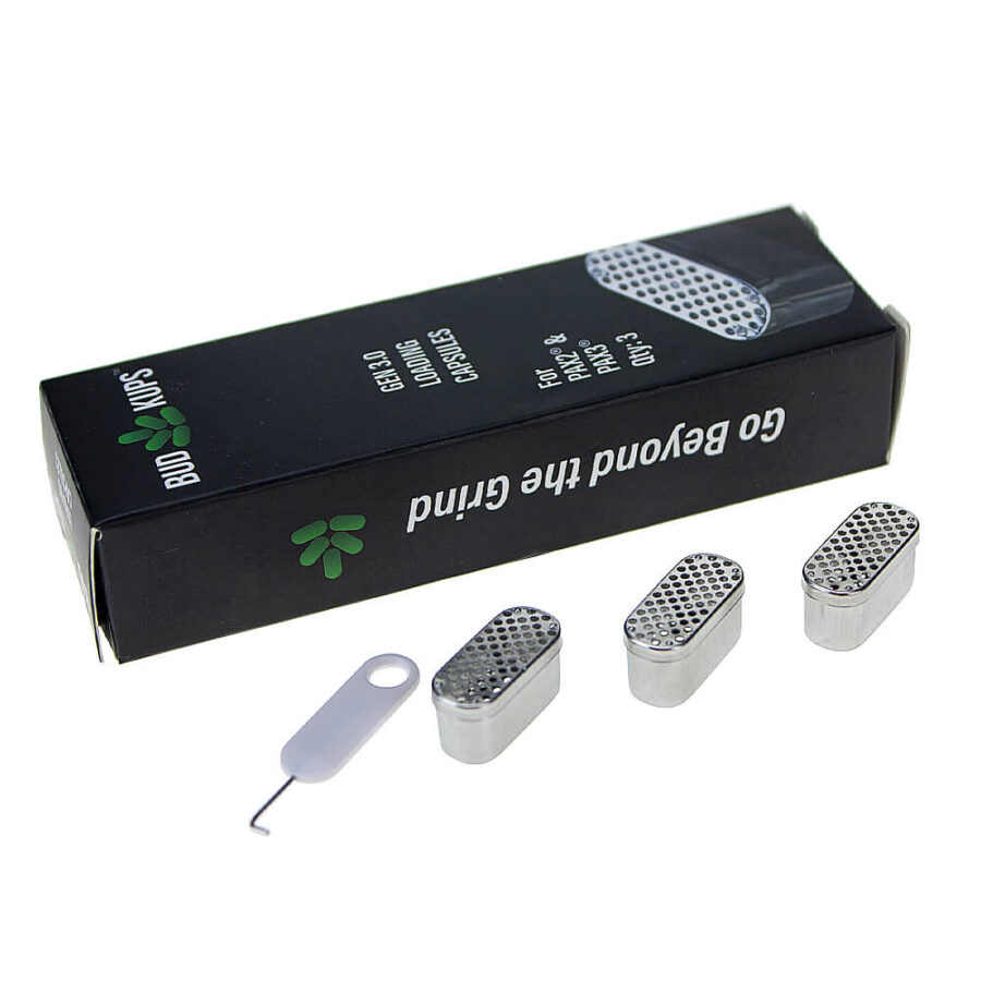 BudKups Set of 3 Loaing Capsules for PAX 2 and PAX 3