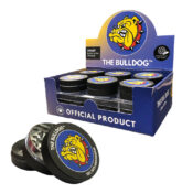 The Bulldog Original Black Amsterdam Metal Grinder 35mm  - 3 parts (12pcs/display)
