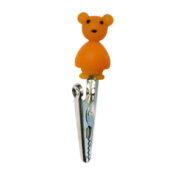 Metal Silicone Joint Clipper Teddy Bear (12pcs/bag)