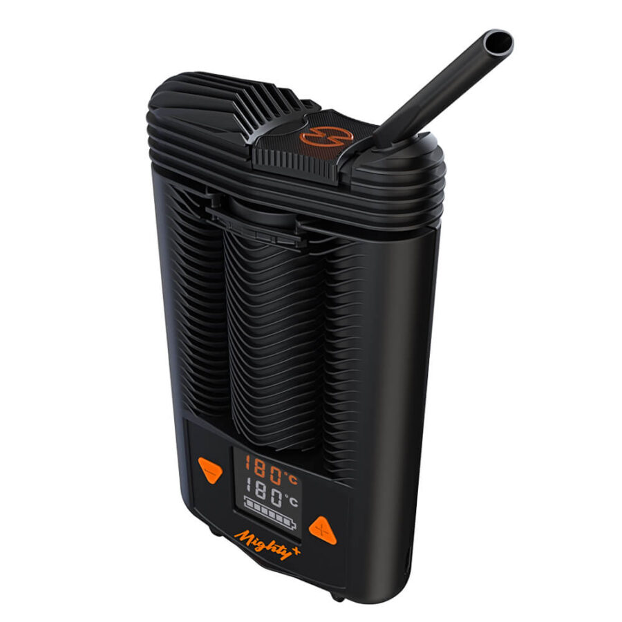 Storz and Bickel Mighty Plus Black Dry Herb Vaporizer