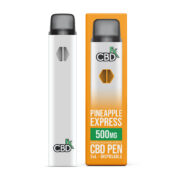 CBDfx Pineapple Express 2ml CBD Vaping Pen 500mg (10pcs/display)