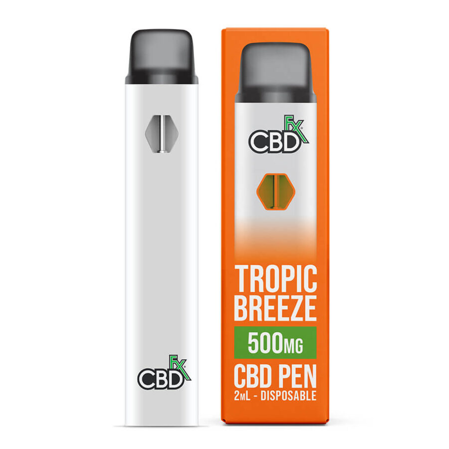 CBDfx Tropic Breeze 2ml CBD Vaping Pen 500mg (10pcs/display)