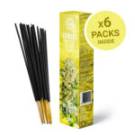 Cannabis Incense Sticks – Lemon and Dry Cannabis Leaves Scented (6packs/display)