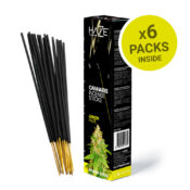 HaZe Cannabis Incense Sticks - Lemon Scented (6packs/display)