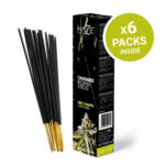 HaZe Cannabis Incense Sticks - Nag Champa Scented (6packs/display)