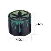 Champ High Dripping Leaf Paint Small Metal Grinder 4 Parts - 40mm (12pcs/display)