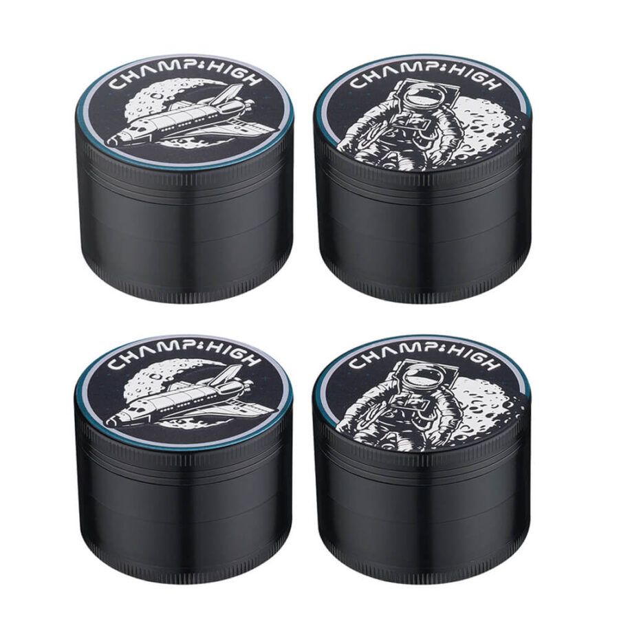 Champ High Space Patch Metal Grinder 4 Parts - 50mm (12pcs/display)