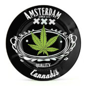 Amsterdam XXX quality metal ashtray