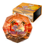 Best Buds Crystal Ashtray with Giftbox Sunset Sherbet