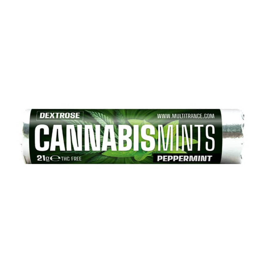 Cannabis Dextrose Mint Roll Tablets (48pcs/display)