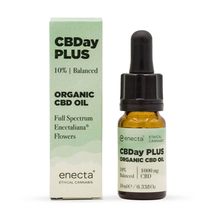 Enecta CBDay Plus 10% Balanced CBD Oil (10ml)