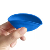 Best Buds Silicone Mixing Bowl 7cm Blue with Pink Logo (12pcs/bag)
