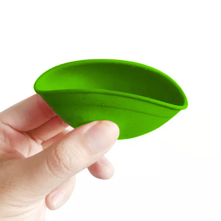 Best Buds Silicone Mixing Bowl 7cm Green with Yellow Logo (12pcs/bag)