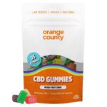 Orange County CBD Gummy Cubes Large Bag 4800mg CBD 500g