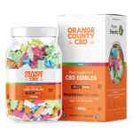 Orange County CBD Large Tube Gummies Bears 4800mg CBD 500g