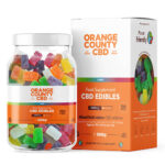 Orange County CBD Large Tube Gummies Cubes 1600mg CBD 500g