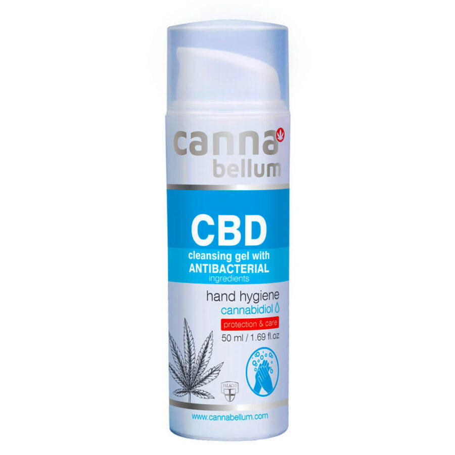 Cannabellum CBD Cleaning Gel with Antibacterial Ingredients (50ml)