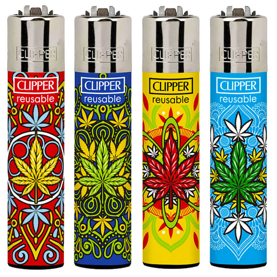 Clipper Lighters High Mandalas 2 (24pcs/display)