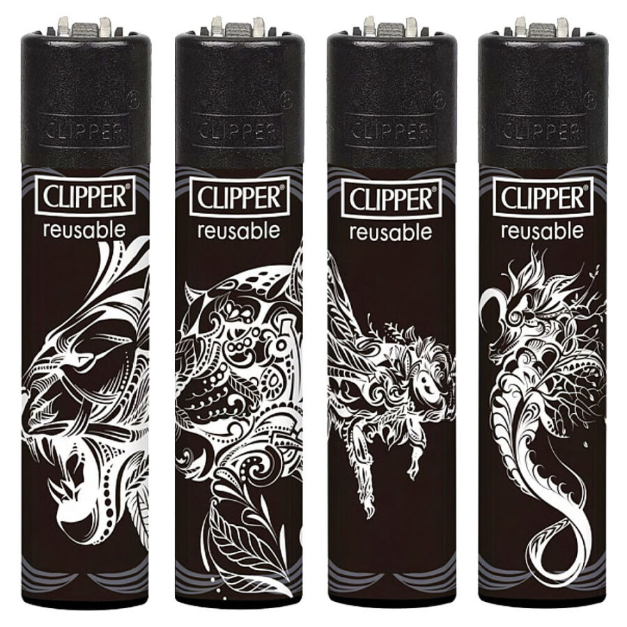 Clipper Lighters Tribal Ink (24pcs/display)