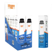 Orange County CBD Disposable Vape Pen Miami Blueberry 600mg CBD + 400mg CBG - 3500 Puffs (10pcs/display)