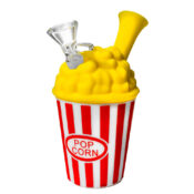 Popcorn Bucket Silicone Pipe 15cm