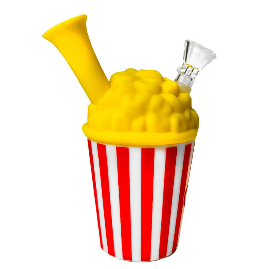 Popcorn Bucket Silicone Pipe 15cm
