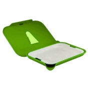 Santa Cruz Biodegradable Small Hemp Tray Kit with Resin Catcher Green