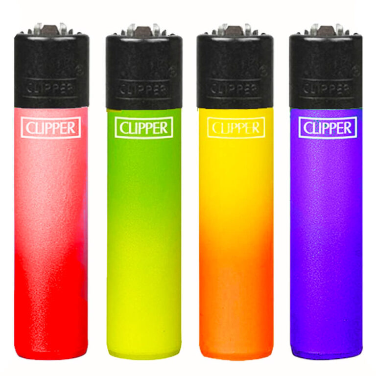 Wholesale Clipper Lighters Metallic Gradient 6