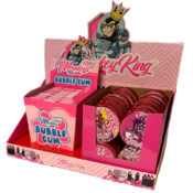 Monkey King Rolling Papers with Tips and Grinder Bubblegum Edition (48pcs/display)