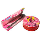 Monkey King Rolling Papers with Tips and Grinder Bubblegum Edition (48pcs/display)