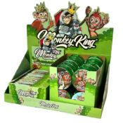 Monkey King Rolling Papers with Tips and Grinder Wild Edition (48pcs/display)