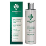 Weedness Anti-Aging Cleansing Milk 2000mg CBD (200ml)