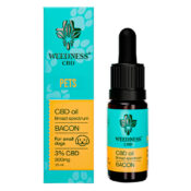 Weedness Bacon CBD Oil for Small Dogs 3% CBD (10ml)