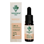 Weedness Hazelnut 10% CBD Oil (10ml)