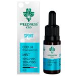Weedness CBD Oil Sport 20% CBD + 10% CBG (10ml) wholesale weedness sport cbd oil 20 10 1