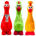 Chicken Silicone Bong 18cm